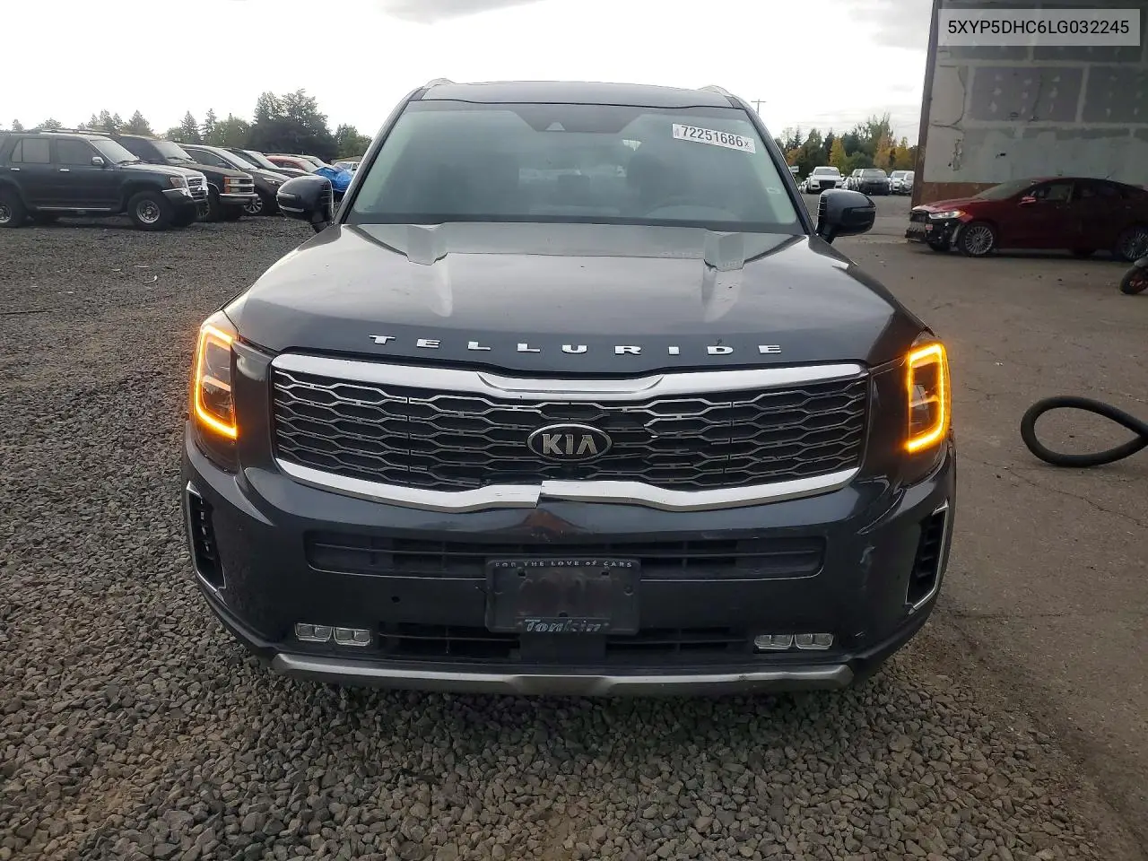 2020 KIA TELLURIDE VIN 5XYP5DHC6LG032245 — фото 5