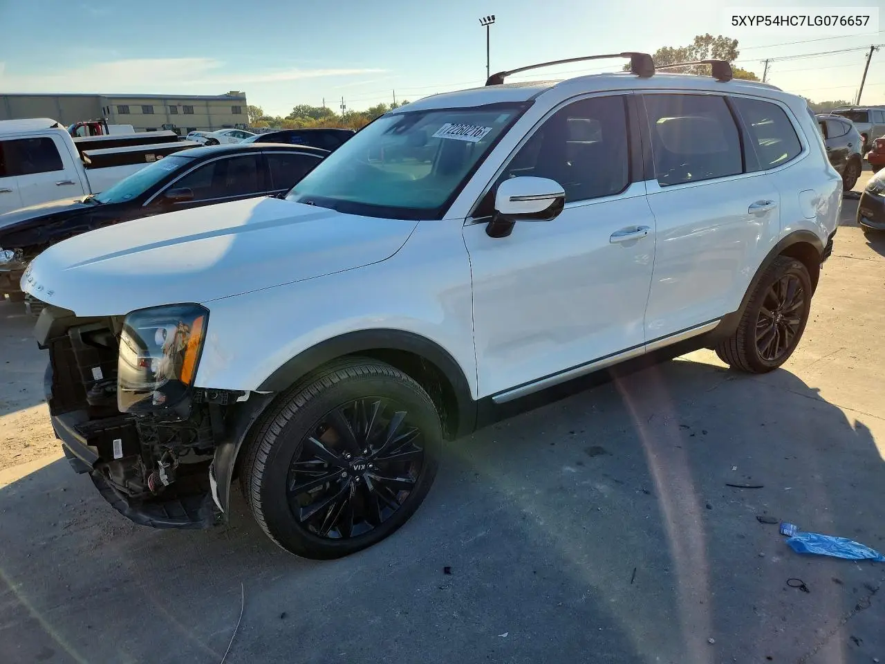 KIA TELLURIDE 2020, VIN 5XYP54HC7LG076657