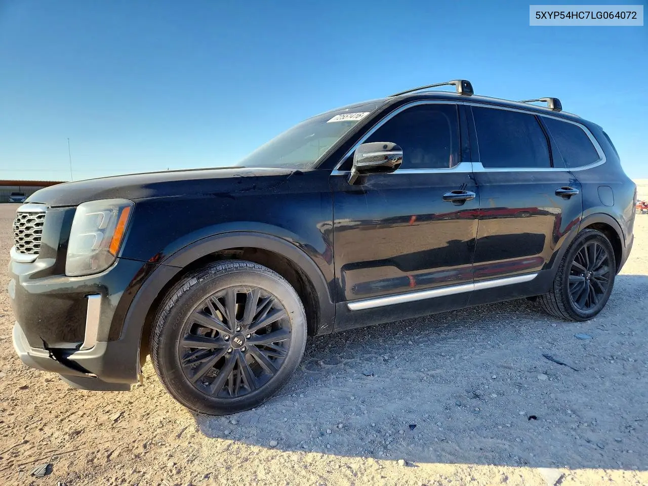 KIA TELLURIDE 2020, VIN 5XYP54HC7LG064072