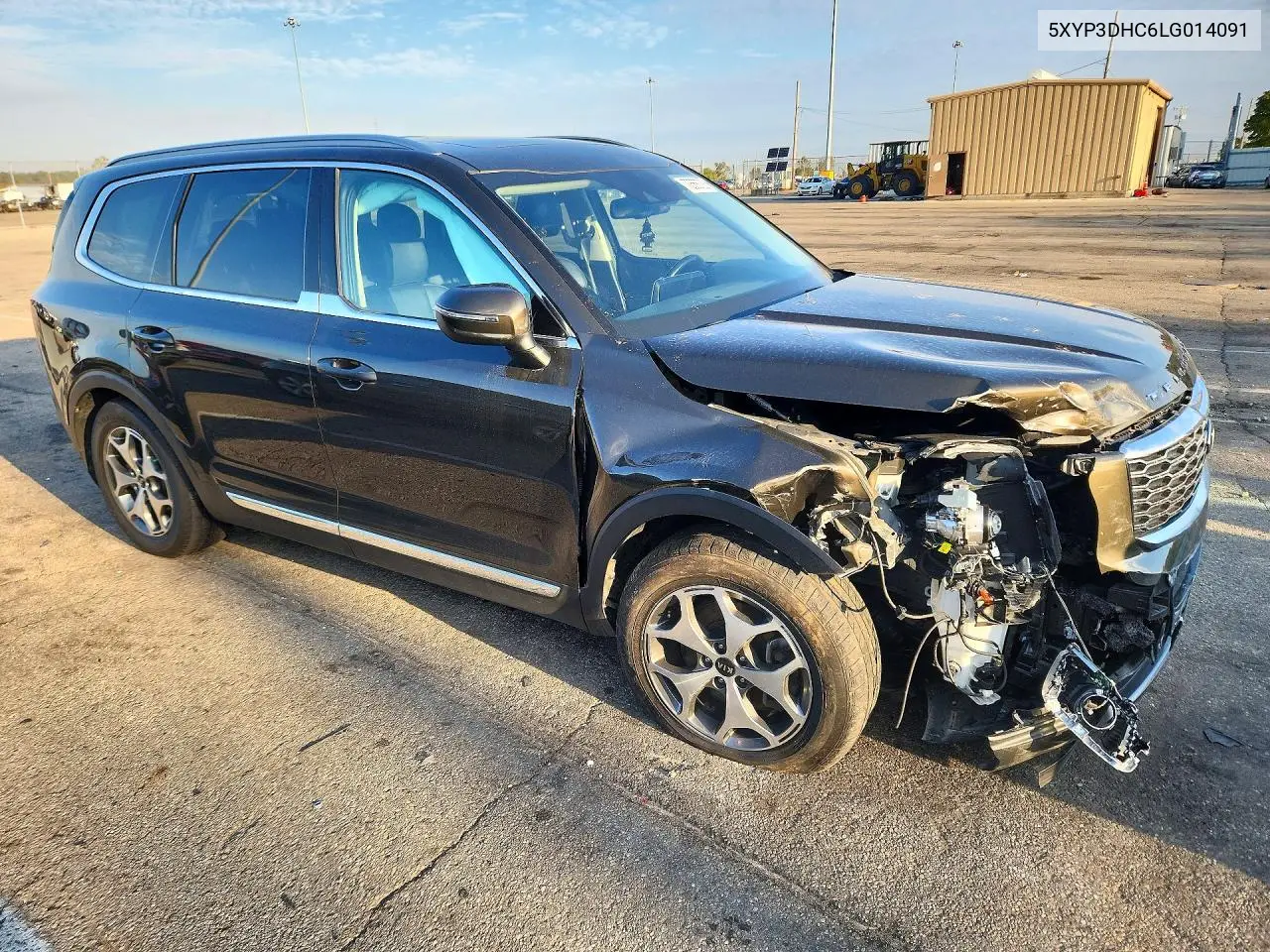 2020 KIA TELLURIDE VIN 5XYP3DHC6LG014091 — фото 4