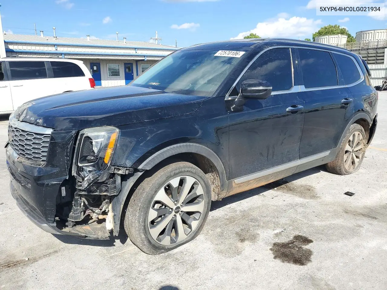 KIA TELLURIDE 2020, VIN 5XYP64HC0LG021934