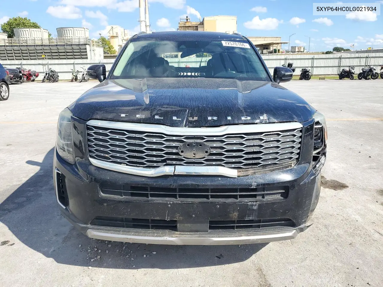 2020 KIA TELLURIDE VIN 5XYP64HC0LG021934 — фото 5