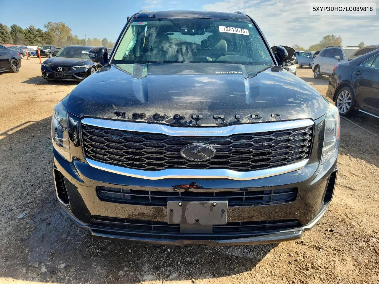 2020 KIA TELLURIDE VIN 5XYP3DHC7LG089818 — фото 5