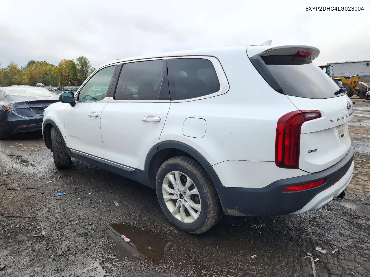 2020 KIA TELLURIDE VIN 5XYP2DHC4LG023004 — фото 2