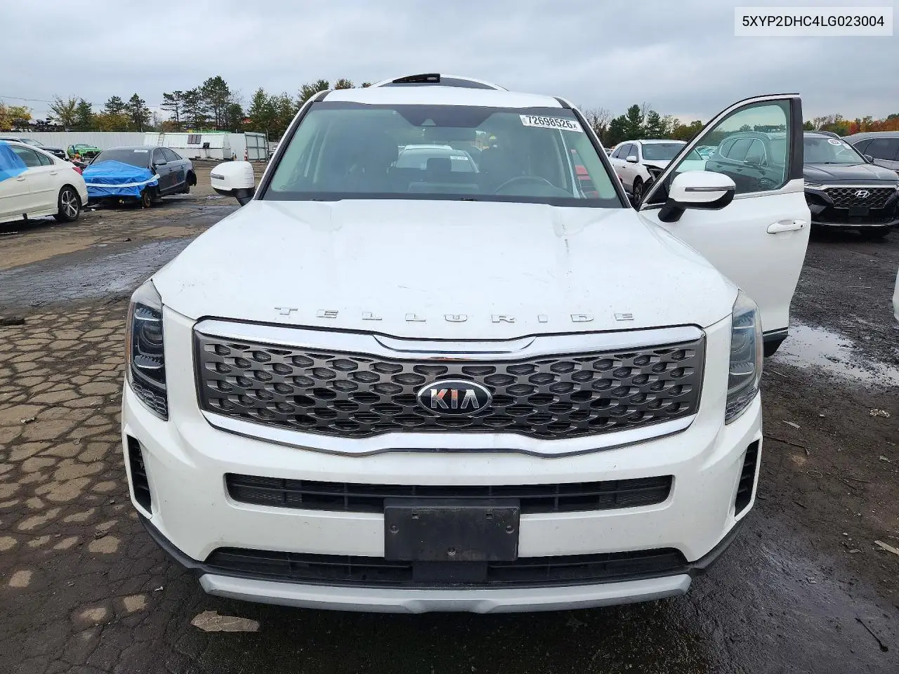 2020 KIA TELLURIDE VIN 5XYP2DHC4LG023004 — фото 5