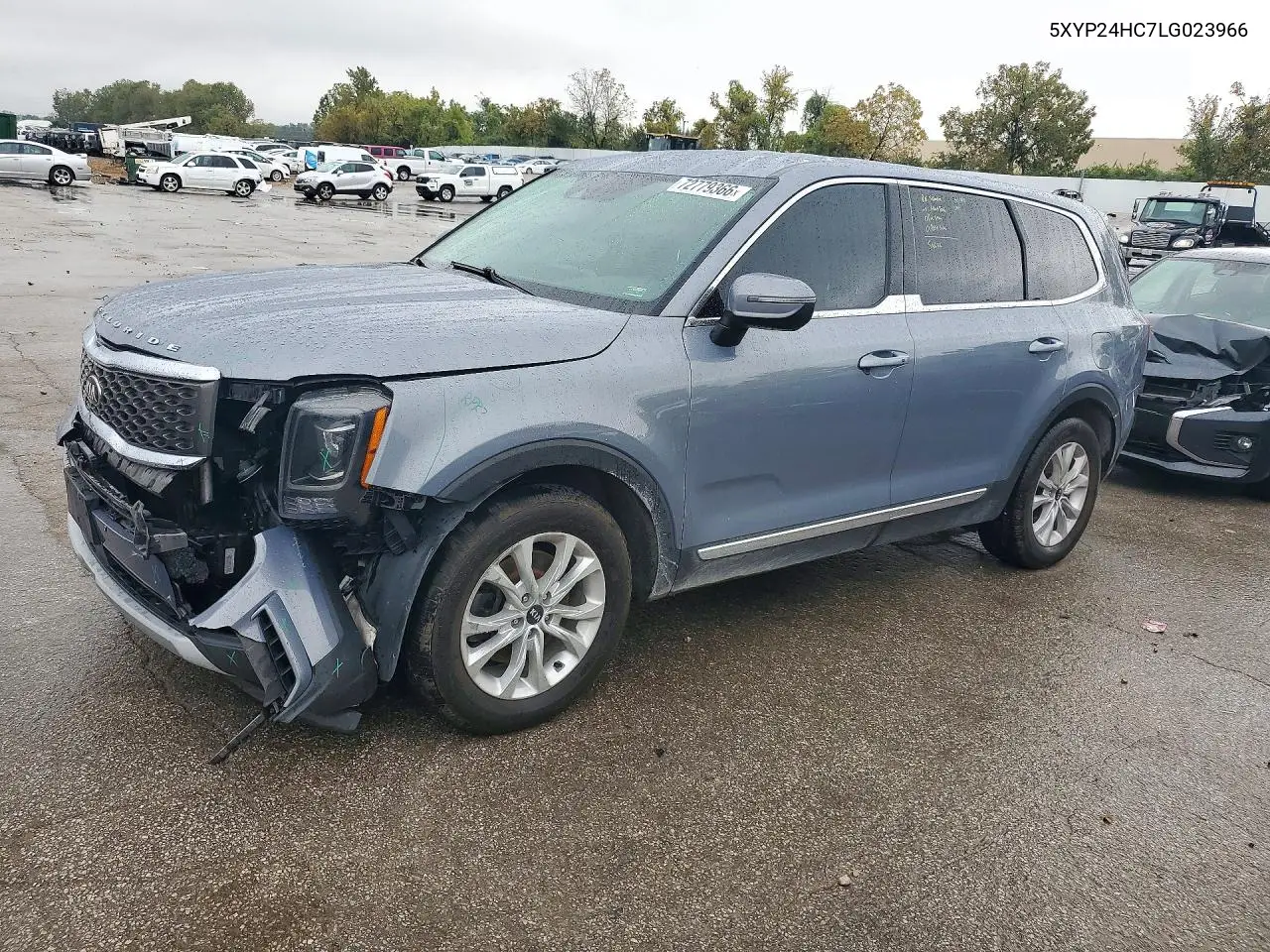 KIA TELLURIDE 2020, VIN 5XYP24HC7LG023966
