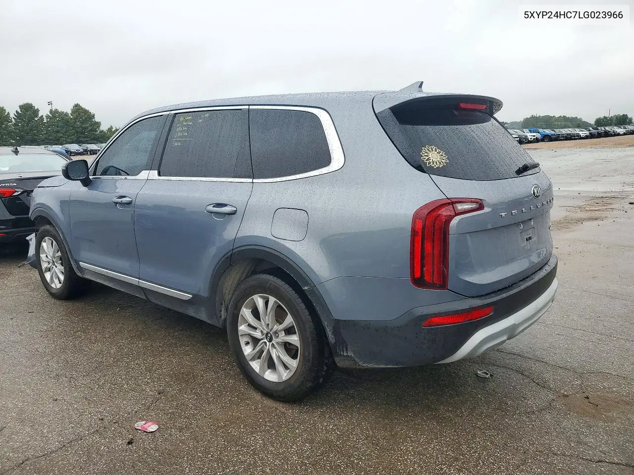 2020 KIA TELLURIDE VIN 5XYP24HC7LG023966 — фото 2