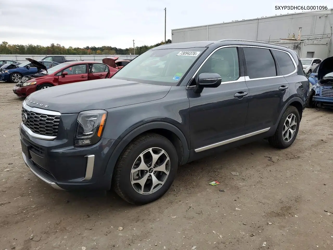 KIA TELLURIDE 2020, VIN 5XYP3DHC6LG001096