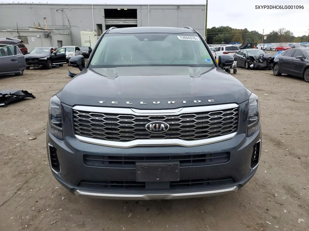 2020 KIA TELLURIDE VIN 5XYP3DHC6LG001096 — фото 5
