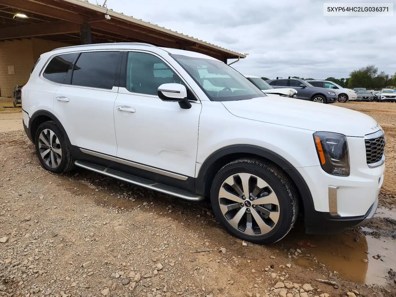 2020 KIA TELLURIDE VIN 5XYP64HC2LG036371 — фото 4