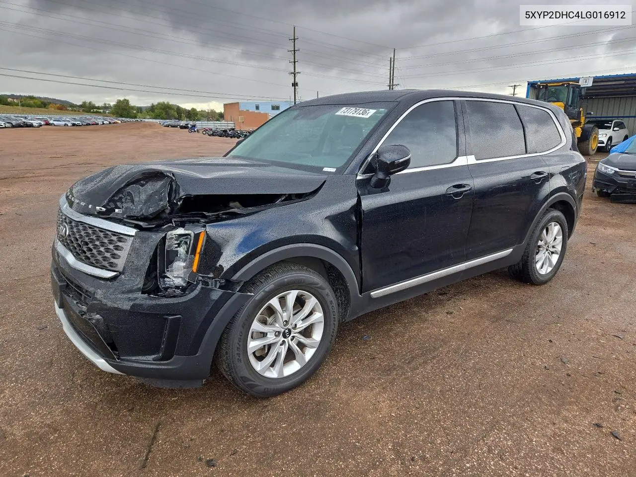 KIA TELLURIDE 2020, VIN 5XYP2DHC4LG016912