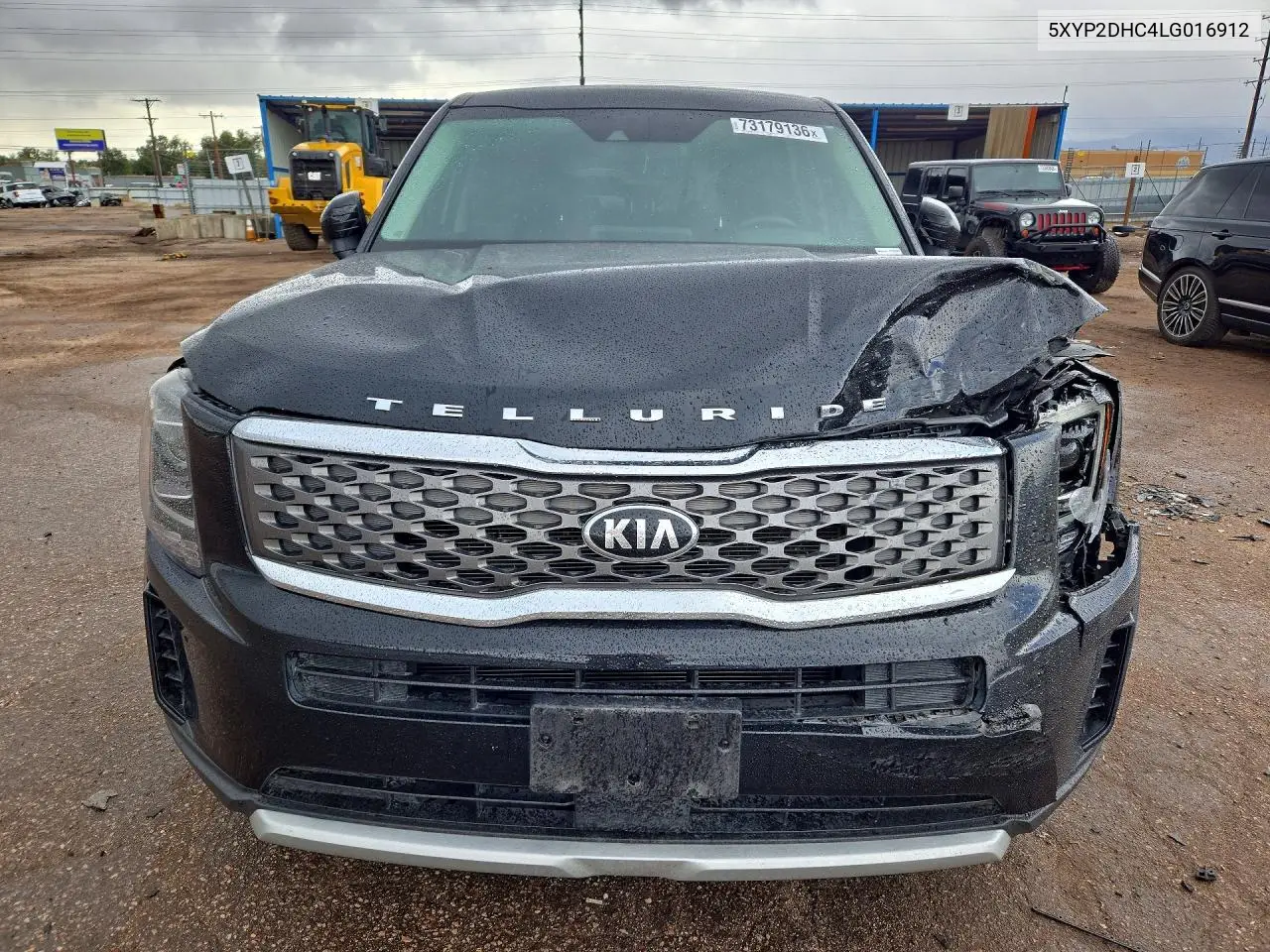 2020 KIA TELLURIDE VIN 5XYP2DHC4LG016912 — фото 5