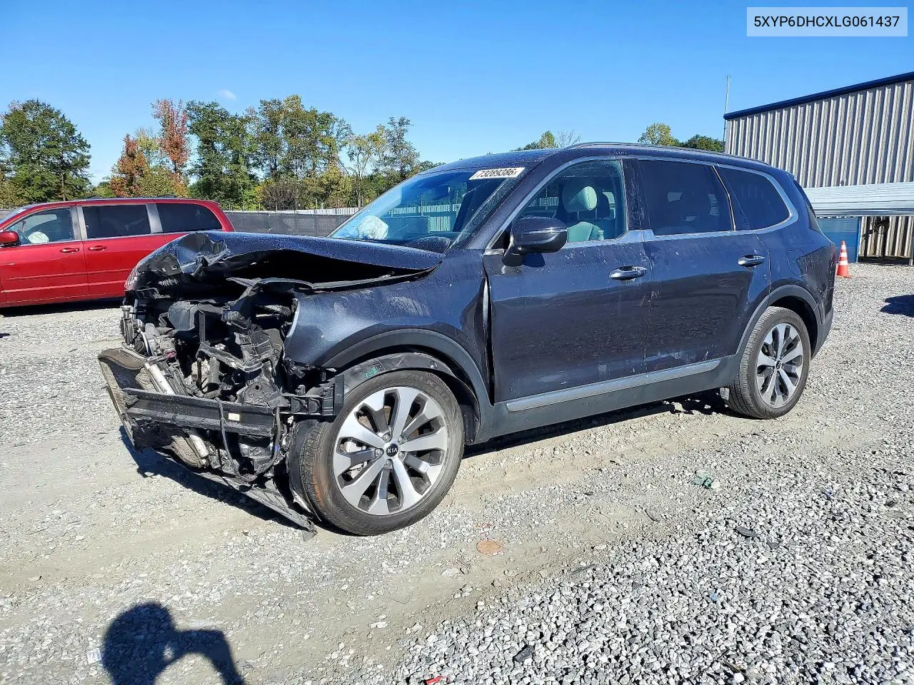 KIA TELLURIDE 2020, VIN 5XYP6DHCXLG061437