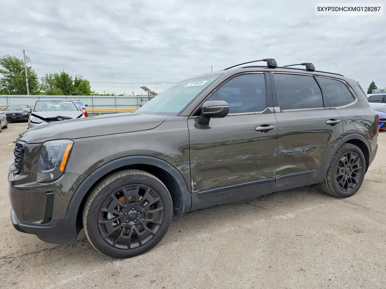 KIA TELLURIDE 2021, VIN 5XYP3DHCXMG128287