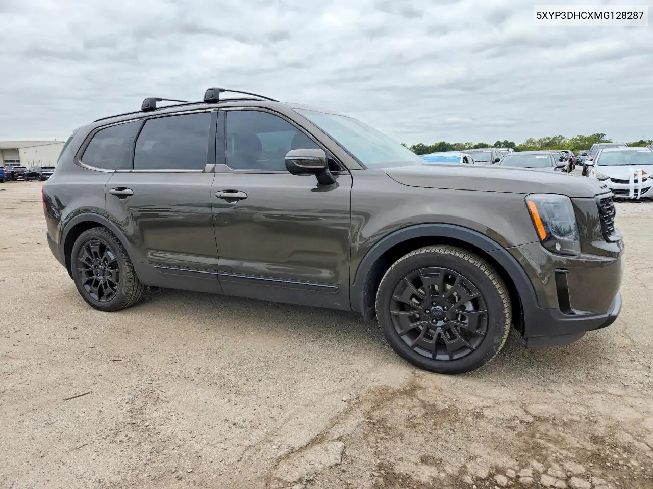 2021 KIA TELLURIDE VIN 5XYP3DHCXMG128287 — фото 4