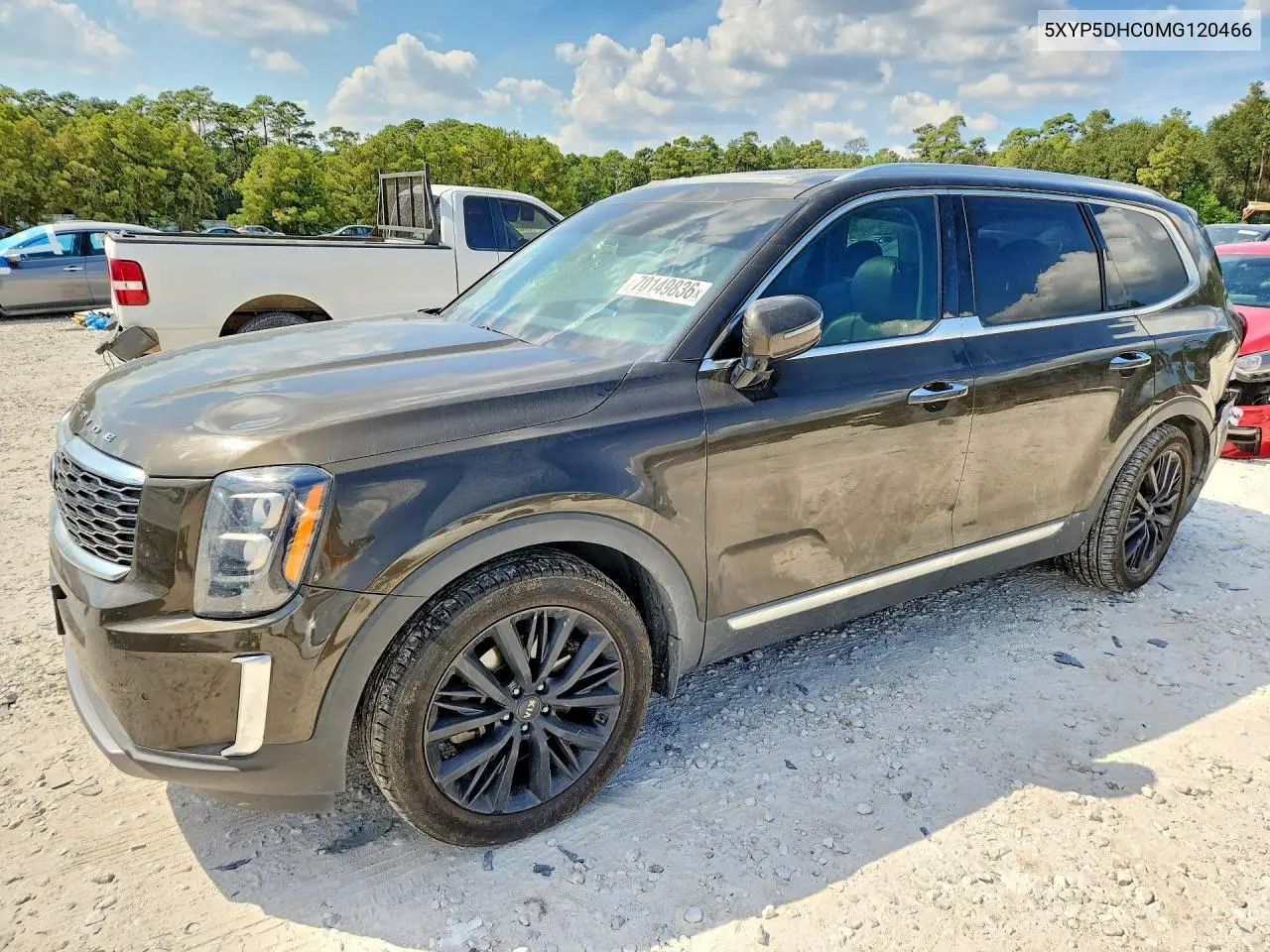 KIA TELLURIDE 2021, VIN 5XYP5DHC0MG120466