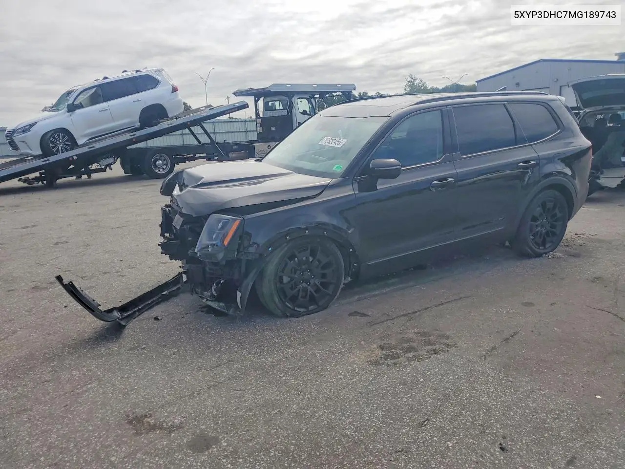 KIA TELLURIDE 2021, VIN 5XYP3DHC7MG189743
