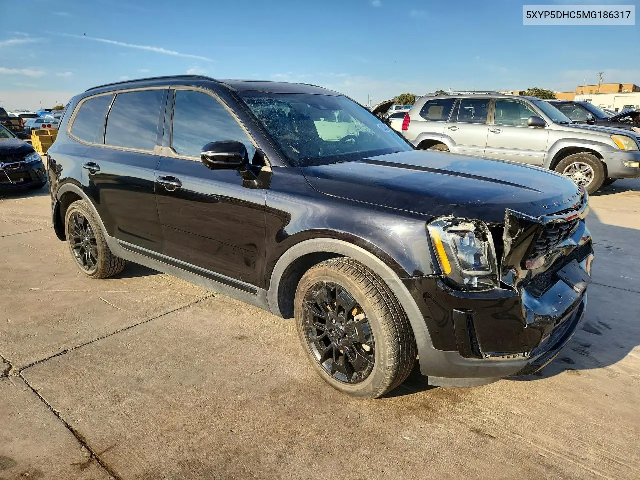 2021 KIA TELLURIDE VIN 5XYP5DHC5MG186317 — фото 4