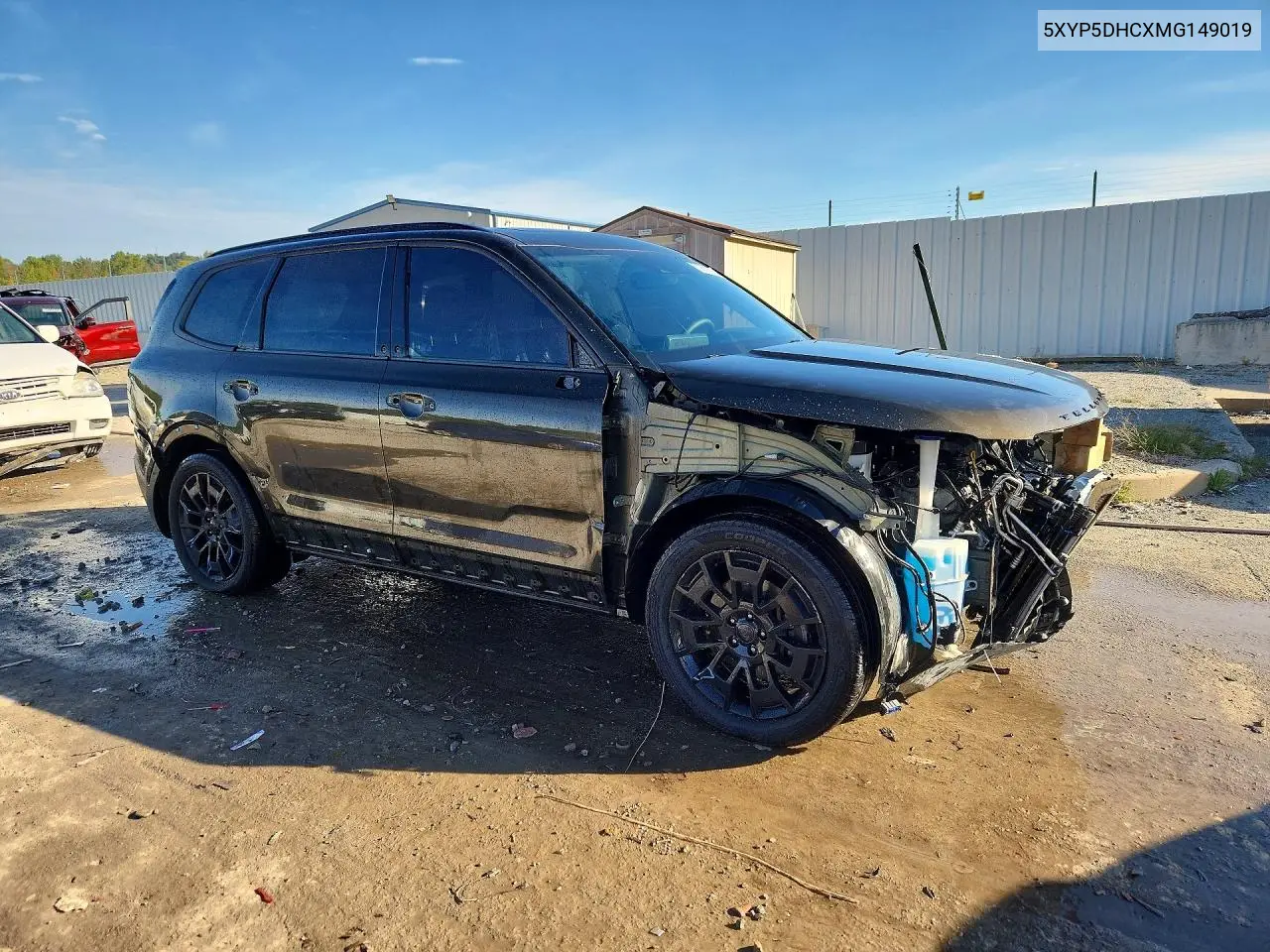 2021 KIA TELLURIDE VIN 5XYP5DHCXMG149019 — фото 4