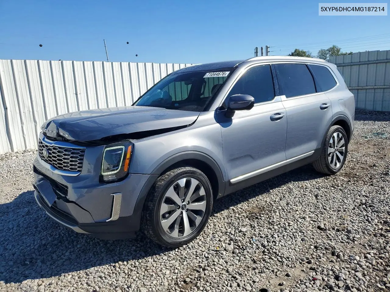 KIA TELLURIDE 2021, VIN 5XYP6DHC4MG187214