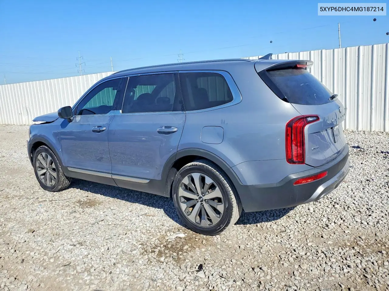2021 KIA TELLURIDE VIN 5XYP6DHC4MG187214 — фото 2