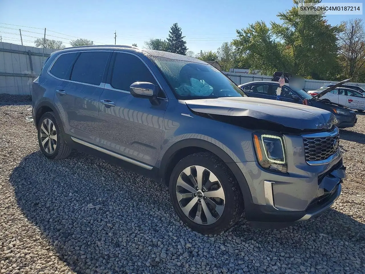 2021 KIA TELLURIDE VIN 5XYP6DHC4MG187214 — фото 4