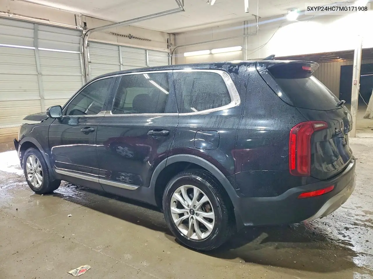 2021 KIA TELLURIDE VIN 5XYP24HC7MG171908 — фото 2