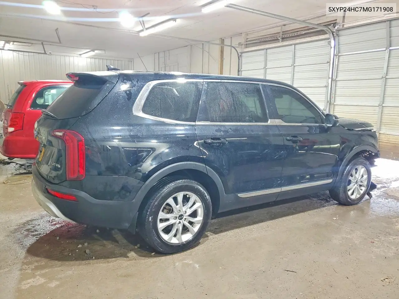 2021 KIA TELLURIDE VIN 5XYP24HC7MG171908 — фото 3