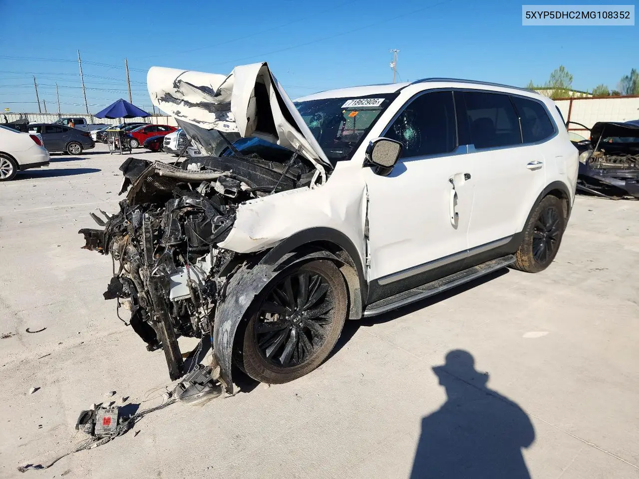 KIA TELLURIDE 2021, VIN 5XYP5DHC2MG108352