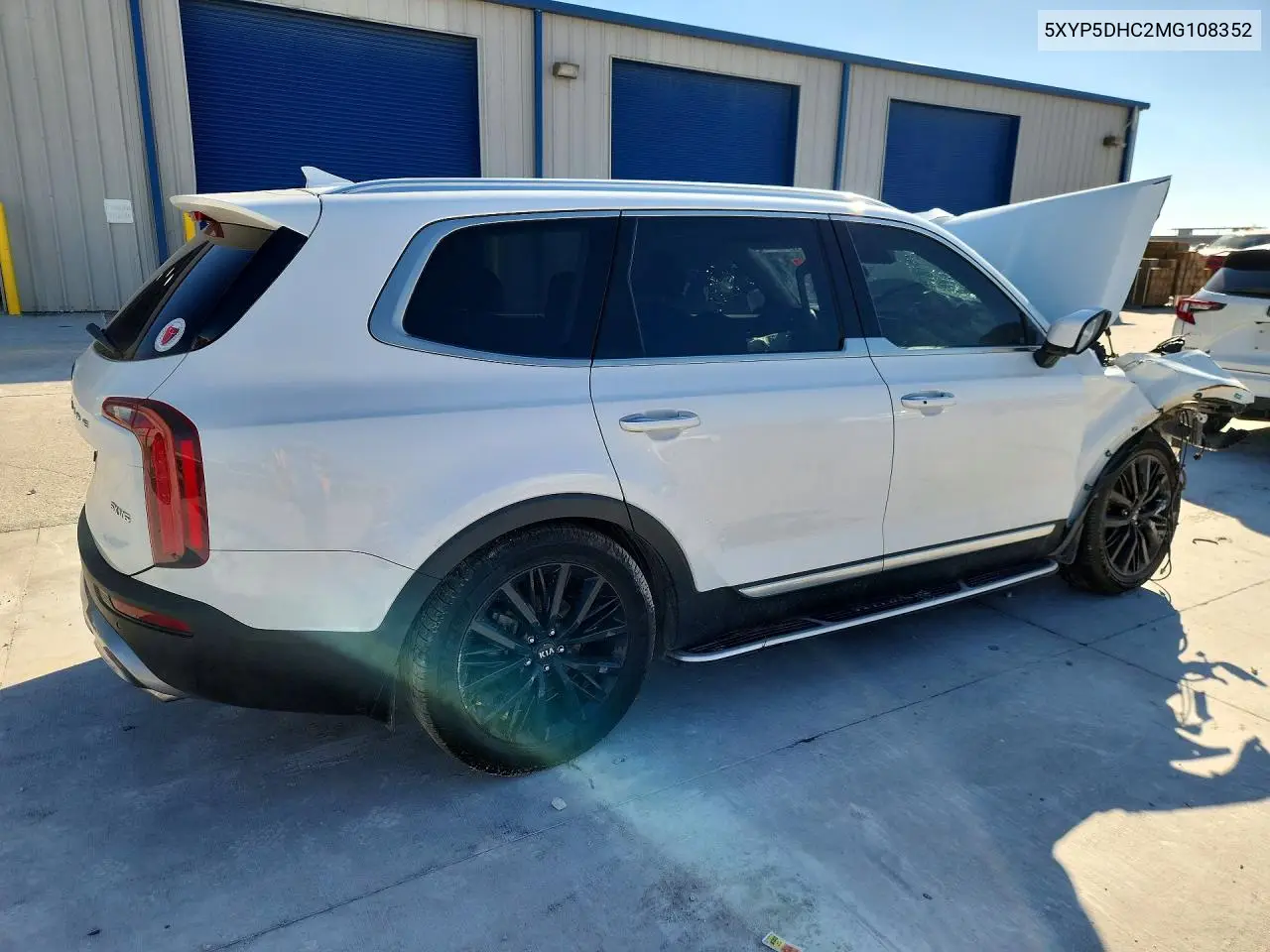 2021 KIA TELLURIDE VIN 5XYP5DHC2MG108352 — фото 3
