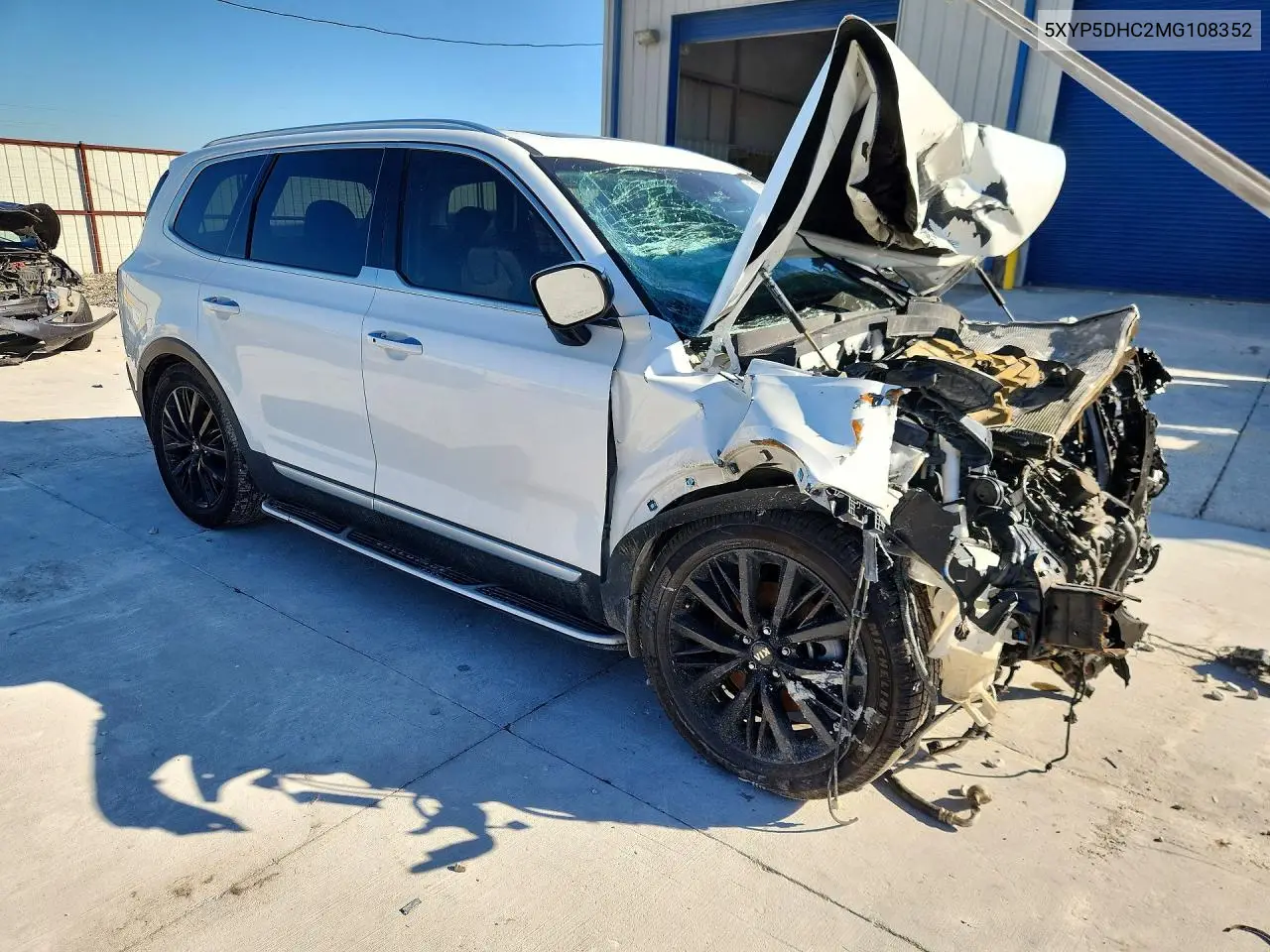 2021 KIA TELLURIDE VIN 5XYP5DHC2MG108352 — фото 4