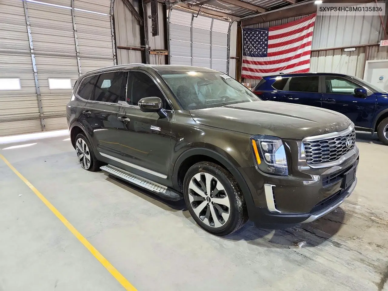 2021 KIA TELLURIDE VIN 5XYP34HC8MG135836 — фото 4