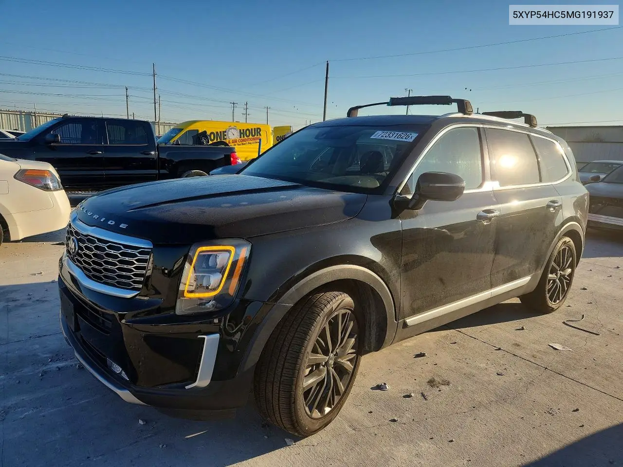 KIA TELLURIDE 2021, VIN 5XYP54HC5MG191937