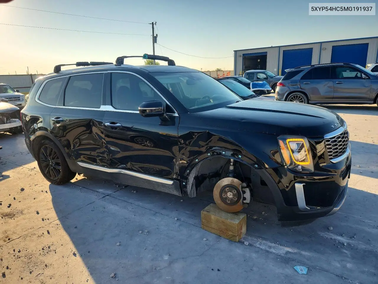 2021 KIA TELLURIDE VIN 5XYP54HC5MG191937 — фото 4