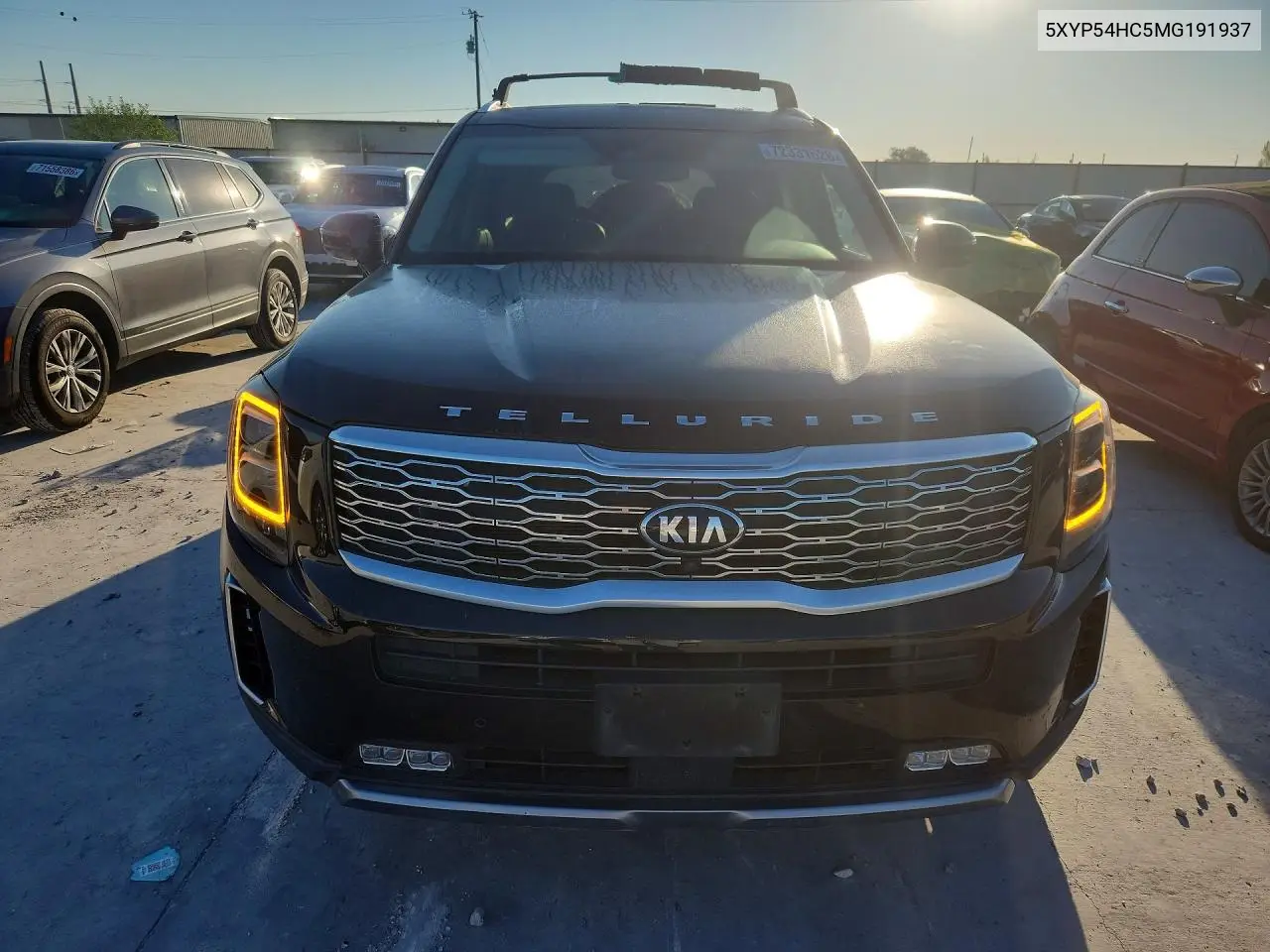 2021 KIA TELLURIDE VIN 5XYP54HC5MG191937 — фото 5