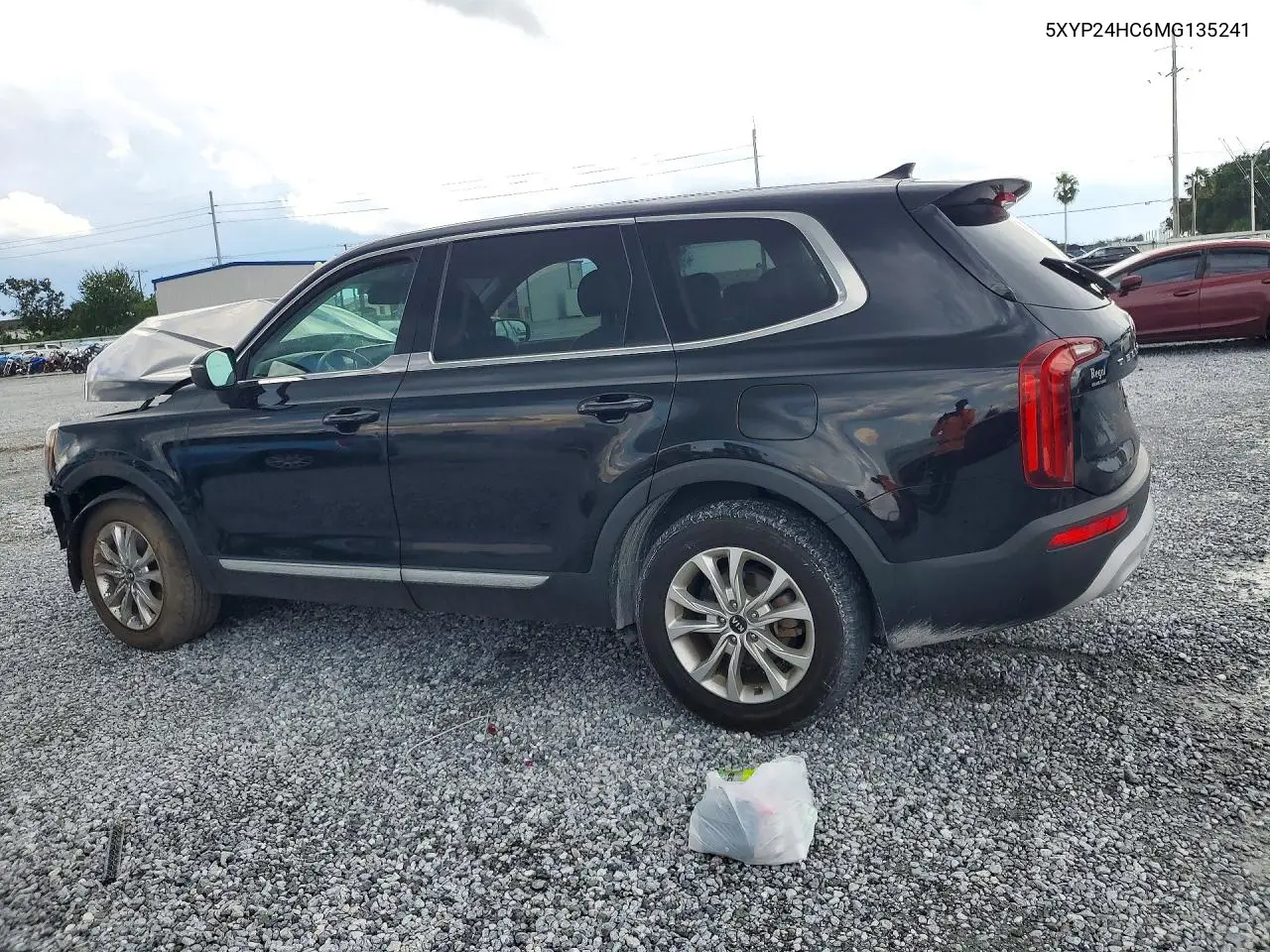 2021 KIA TELLURIDE VIN 5XYP24HC6MG135241 — фото 2