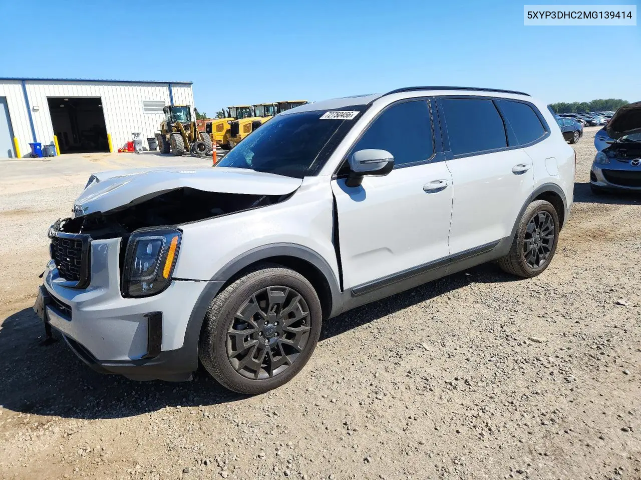 KIA TELLURIDE 2021, VIN 5XYP3DHC2MG139414