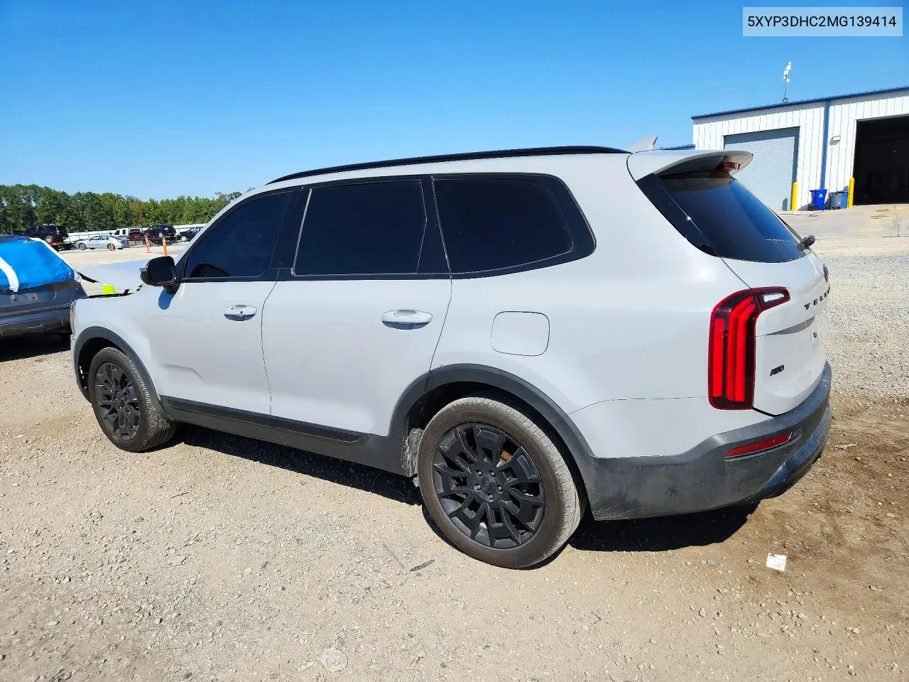 2021 KIA TELLURIDE VIN 5XYP3DHC2MG139414 — фото 2