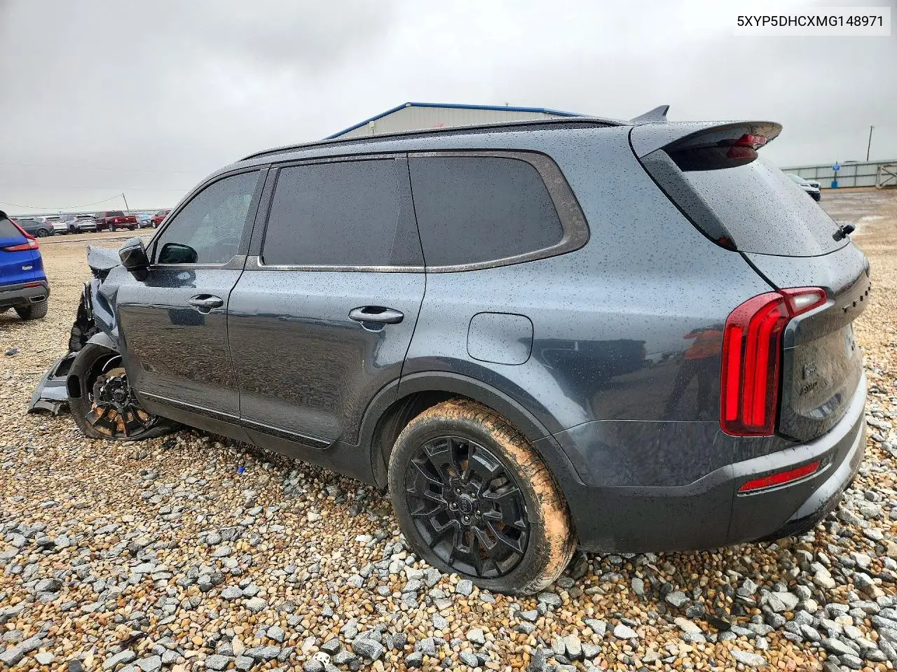 2021 KIA TELLURIDE VIN 5XYP5DHCXMG148971 — фото 2