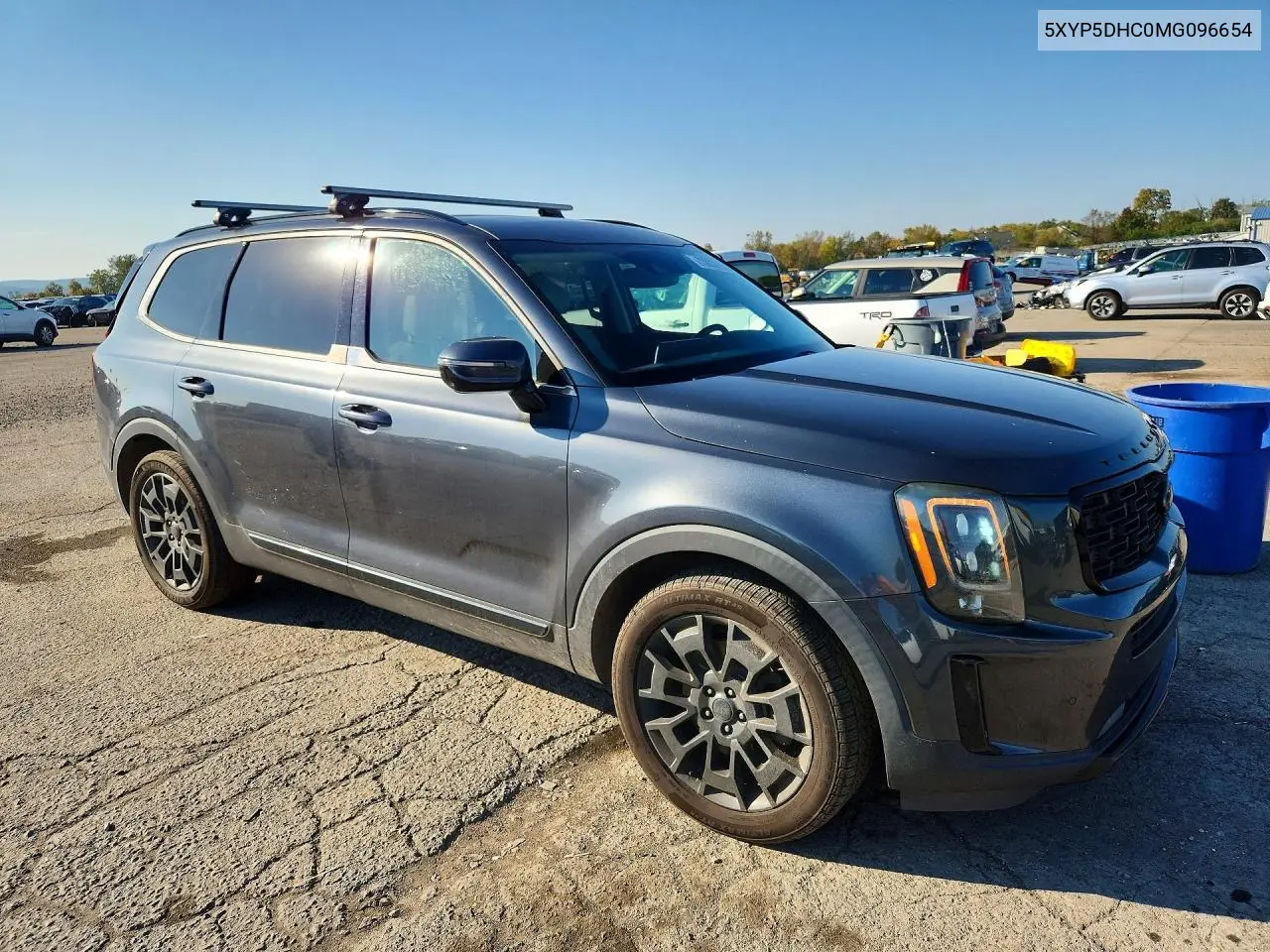2021 KIA TELLURIDE VIN 5XYP5DHC0MG096654 — фото 4