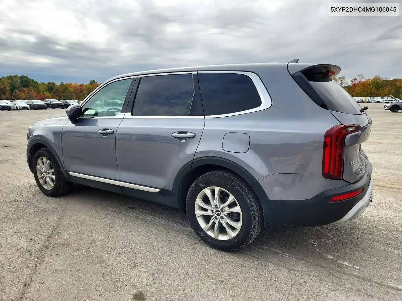 2021 KIA TELLURIDE VIN 5XYP2DHC4MG106045 — фото 2