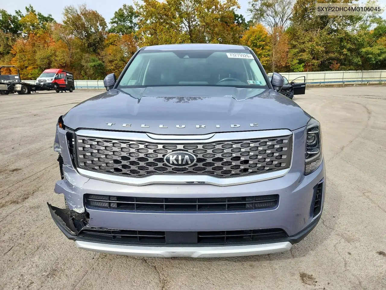 2021 KIA TELLURIDE VIN 5XYP2DHC4MG106045 — фото 5