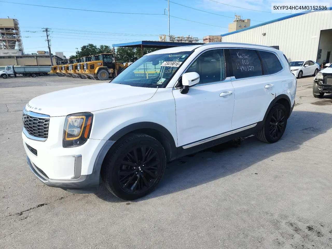 KIA TELLURIDE 2021, VIN 5XYP34HC4MG152536