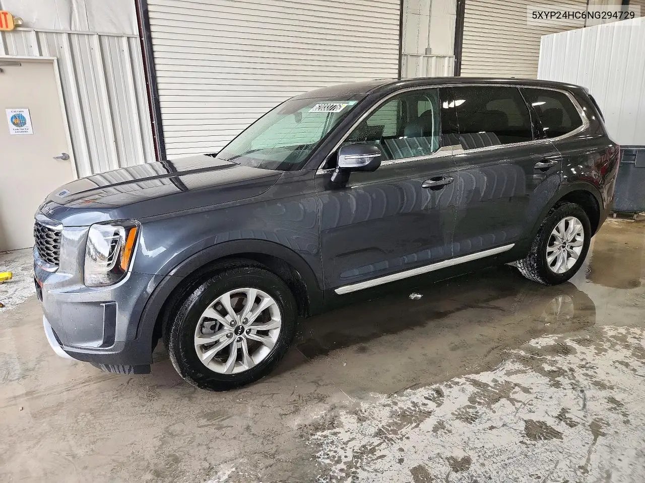 KIA TELLURIDE 2022, VIN 5XYP24HC6NG294729