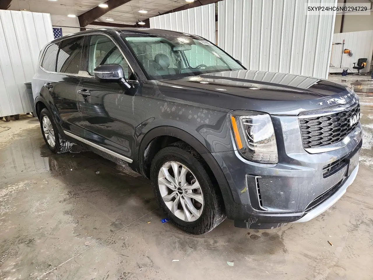 2022 KIA TELLURIDE VIN 5XYP24HC6NG294729 — фото 4