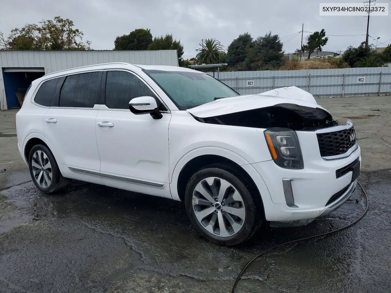 2022 KIA TELLURIDE VIN 5XYP34HC8NG213372 — фото 4