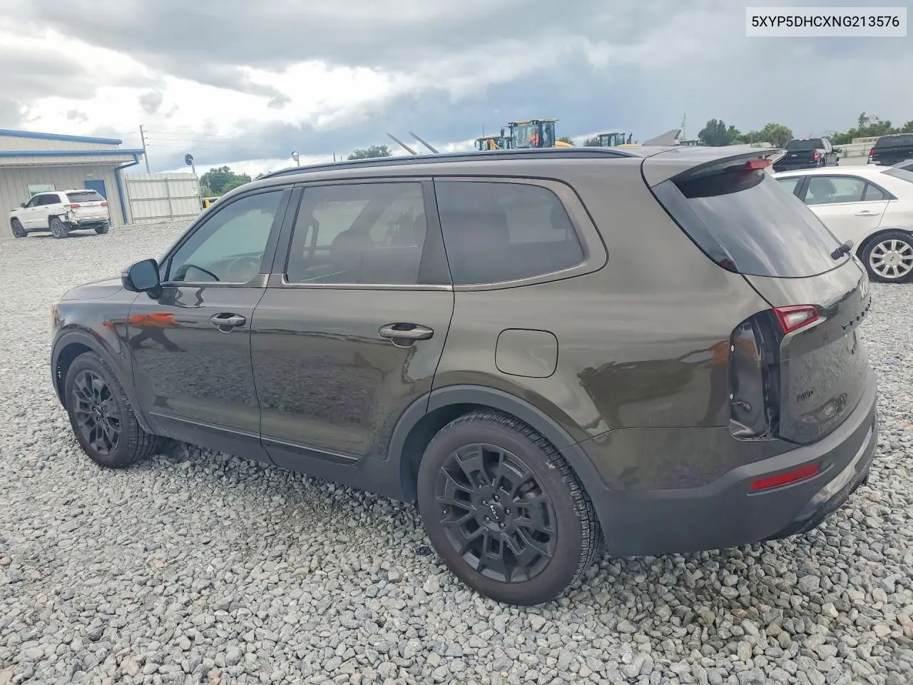 2022 KIA TELLURIDE VIN 5XYP5DHCXNG213576 — фото 2