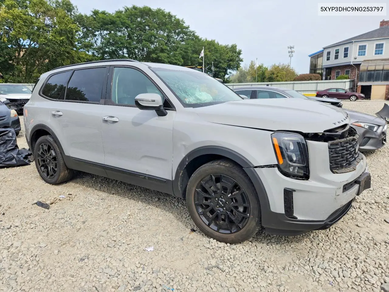 2022 KIA TELLURIDE VIN 5XYP3DHC9NG253797 — фото 4