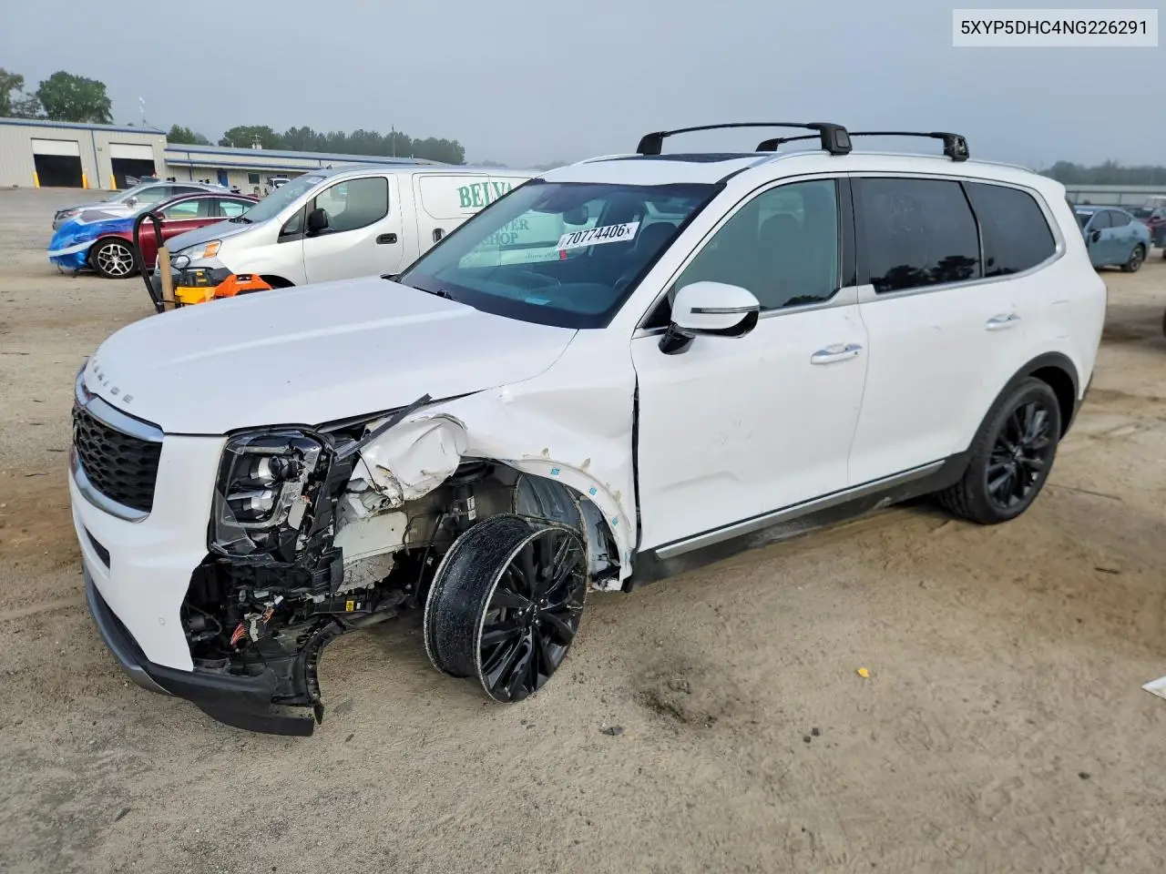 KIA TELLURIDE 2022, VIN 5XYP5DHC4NG226291