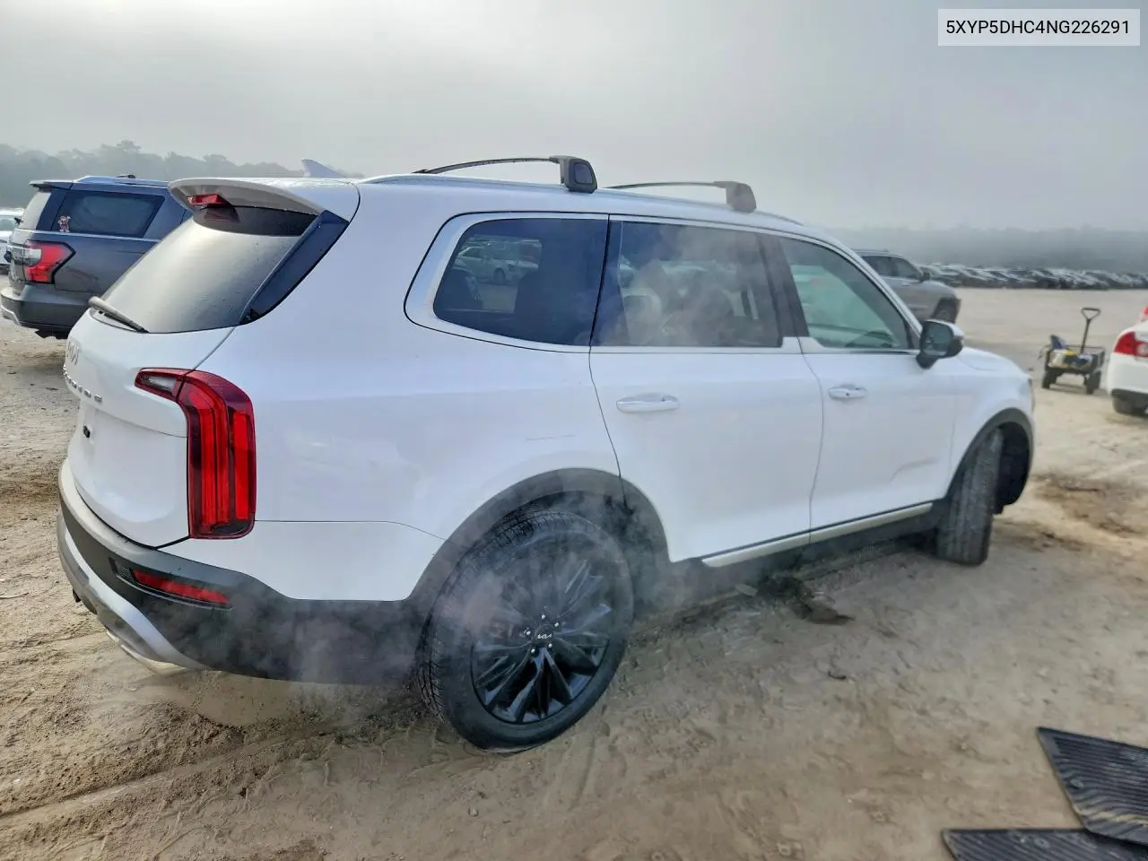 2022 KIA TELLURIDE VIN 5XYP5DHC4NG226291 — фото 3